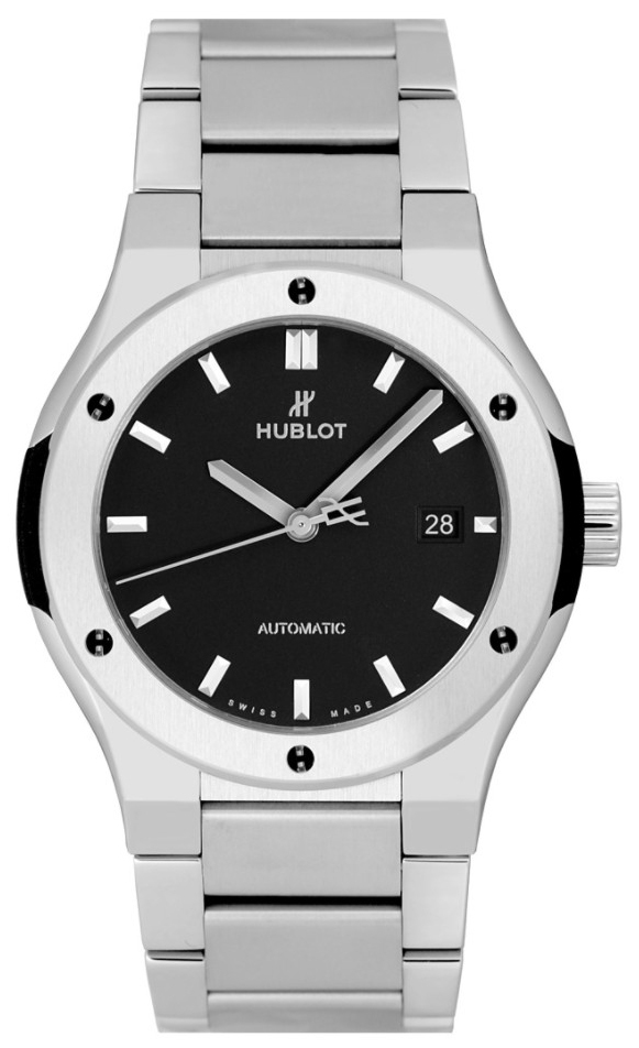 Hublot Miesten kello 548.NX.1170.NX Classic Fusion Musta/Titaani Ø42