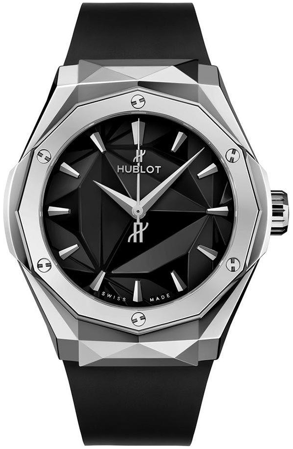 Hublot Miesten kello 550.NS.1800.RX.ORL19 Classic Fusion Musta/Kumi