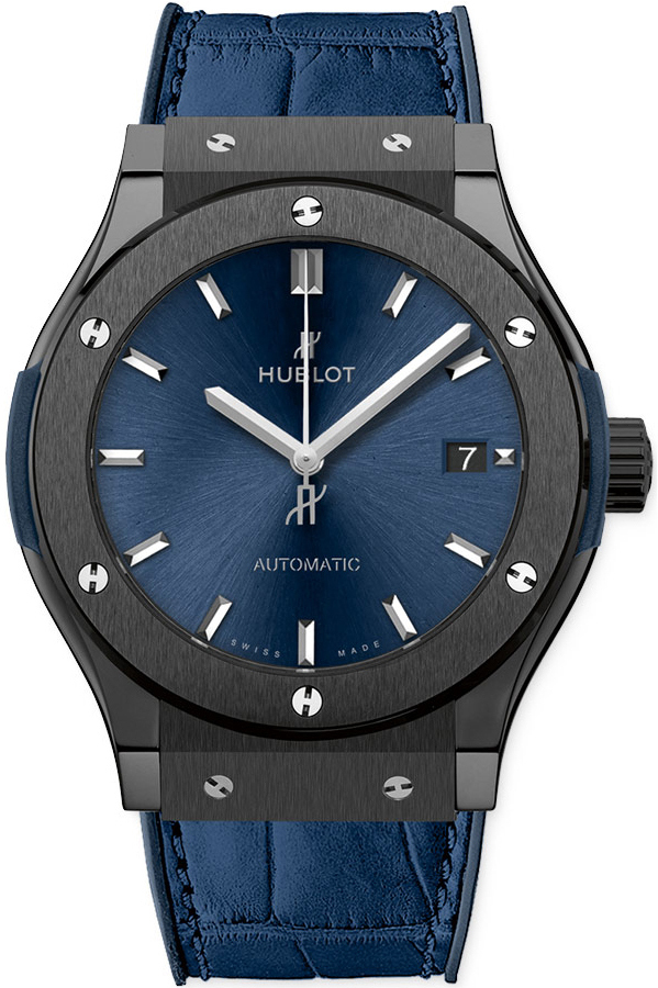 Hublot Naisten kello 565.CM.7170.LR Classic Fusion Sininen/Kumi Ø38