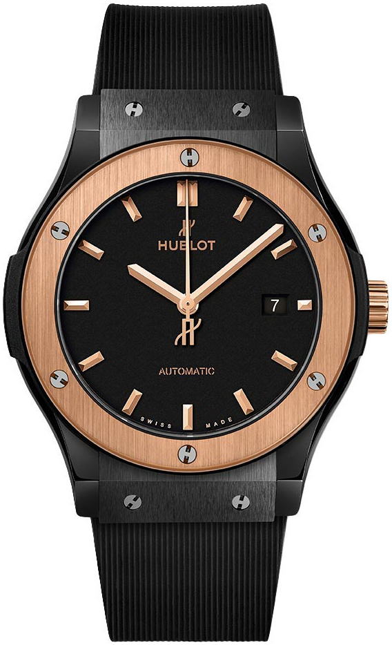 Hublot Naisten kello 565.CO.1181.RX Classic Fusion Musta/Kumi Ø38 mm