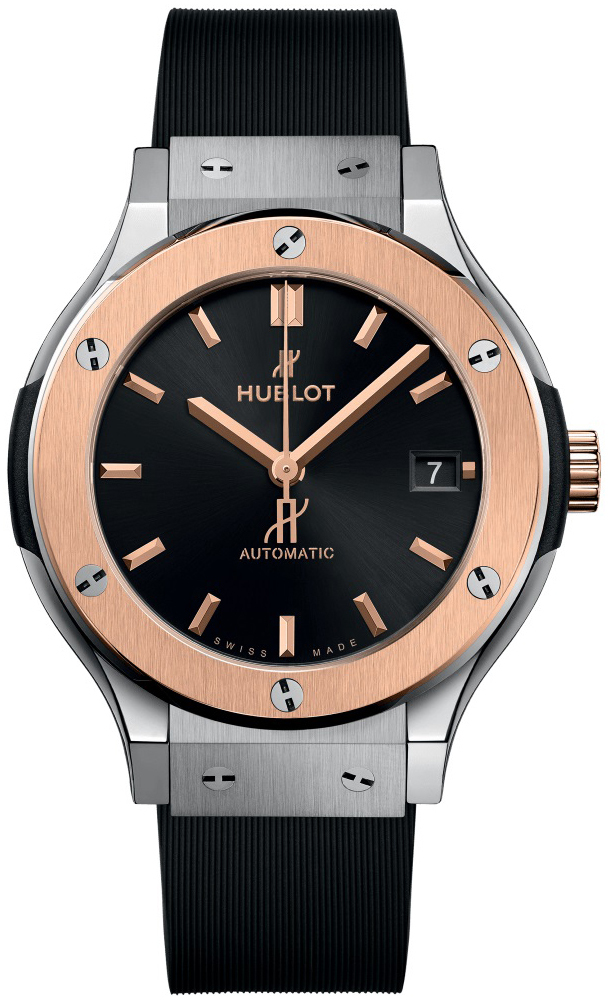 Hublot 565.NO.1480.RX Classic Fusion Musta/Kumi Ø38 mm