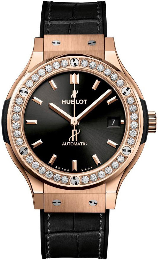 Hublot Naisten kello 565.OX.1480.LR.1204 Classic Fusion Musta/Kumi