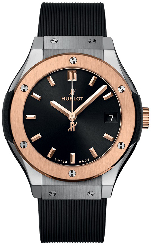 Hublot Naisten kello 581.NO.1480.RX Classic Fusion Musta/Kumi Ø33 mm