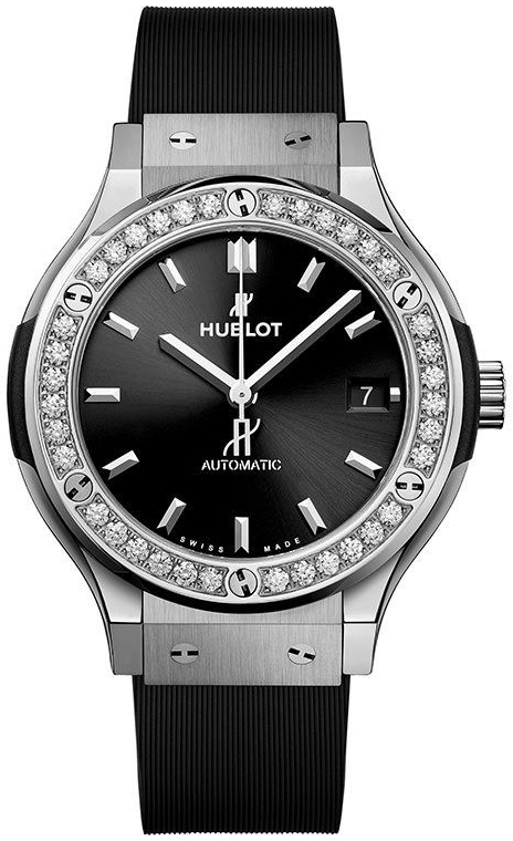 Hublot Naisten kello 581.NX.1470.RX.1104 Classic Fusion Musta/Kumi