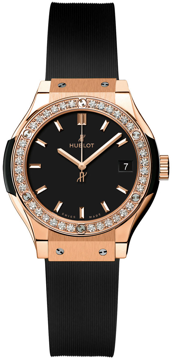 Hublot Naisten kello 581.OX.1181.RX.1104 Classic Fusion Musta/Kumi