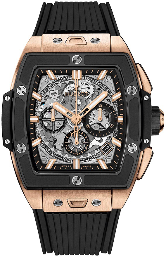 Hublot Miesten kello 642.OM.0180.RX Big Bang 42mm Musta/Kumi