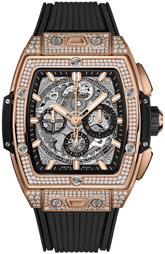 Hublot Miesten kello 642.OX.0180.RX.1704 Big Bang 42mm Musta/Kumi