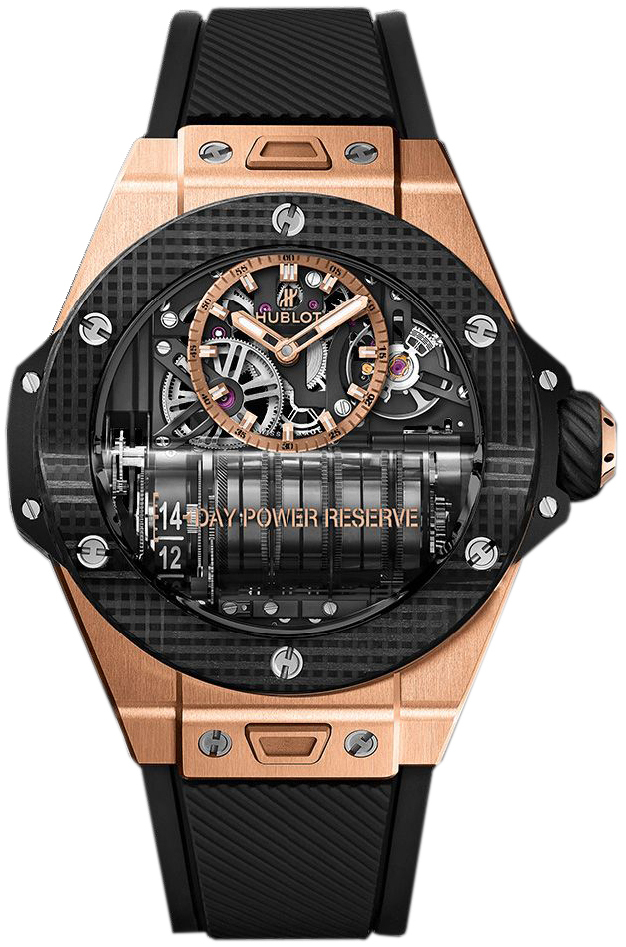 Hublot Miesten kello 911.OQ.0118.RX Big Bang 45Mm Luurankokello/Kumi