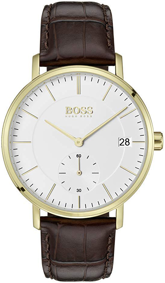 Hugo Boss 99999 Miesten kello 1513640 Valkoinen/Nahka Ø40 mm