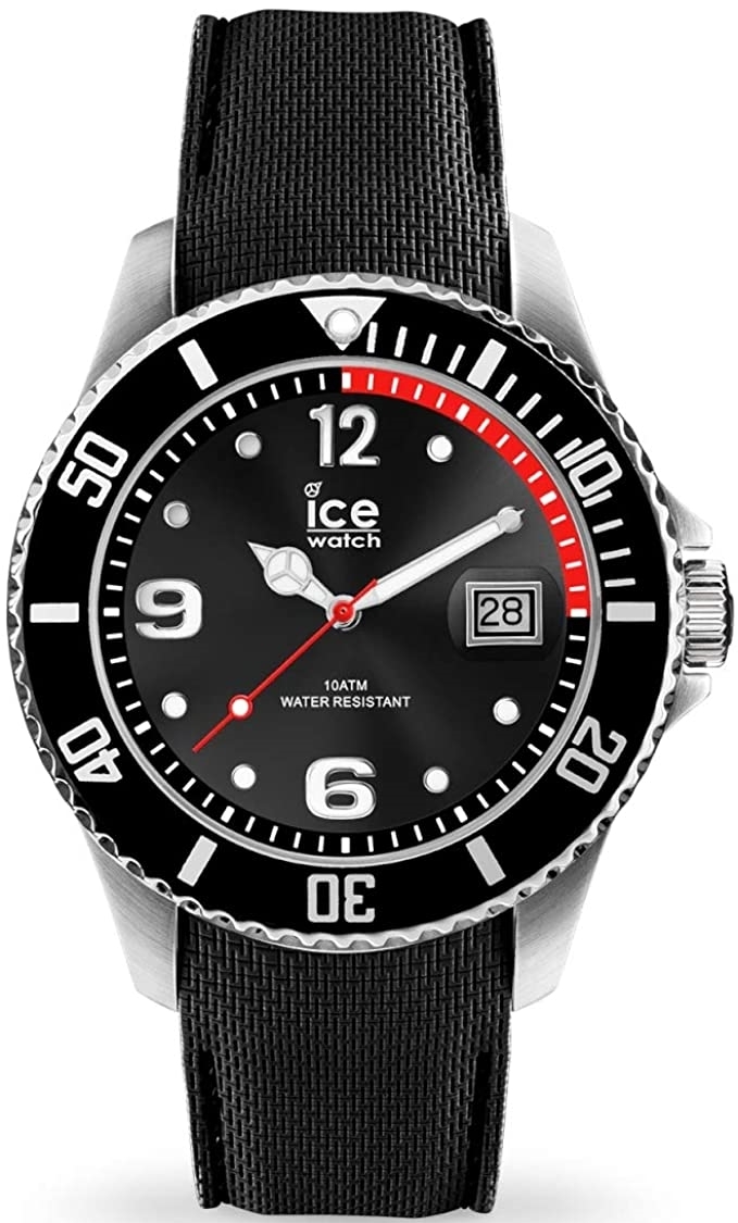 Ice Watch Miesten kello 016030 Musta/Kumi Ø40 mm