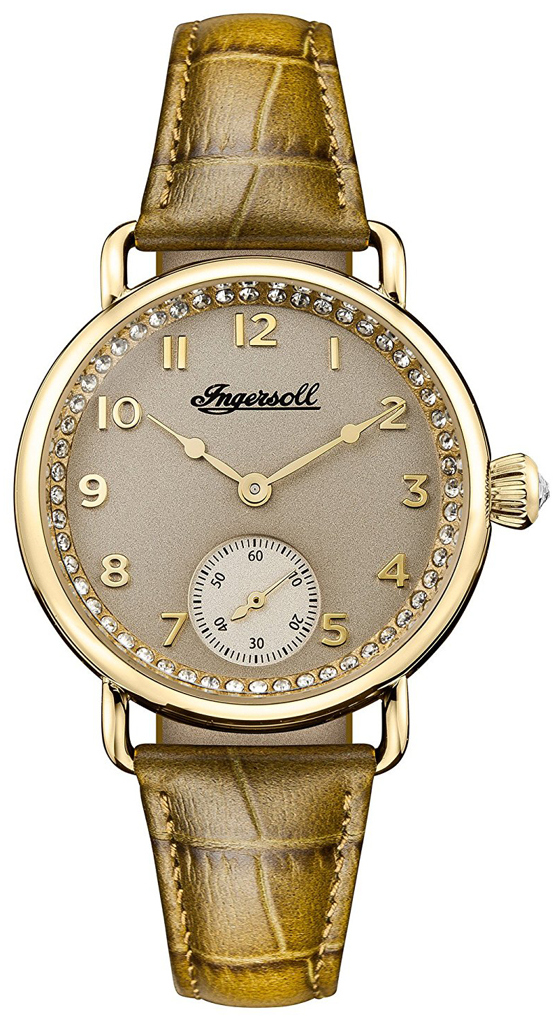 Ingersoll The Trenton Naisten kello I03603 Beige/Nahka Ø34 mm