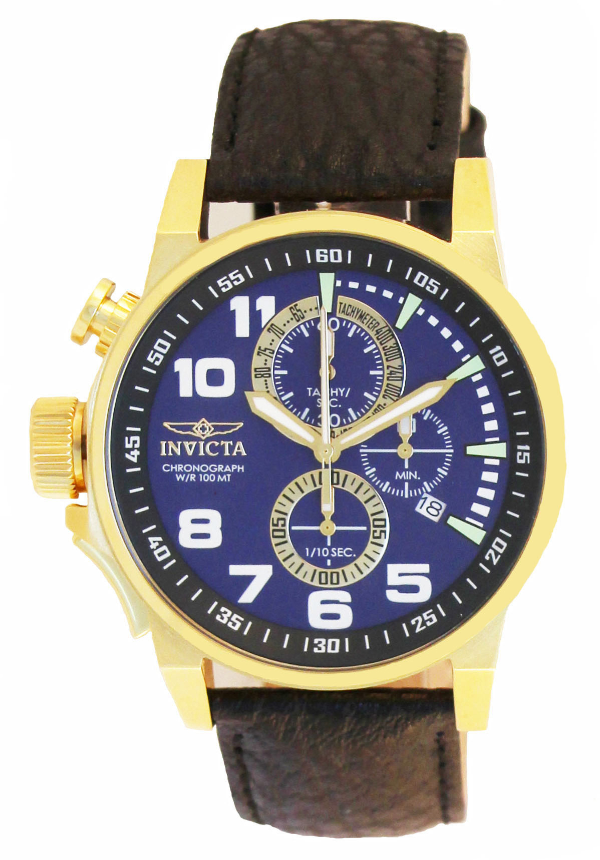 Invicta Force 13055 Sininen/Nahka Ø46 mm