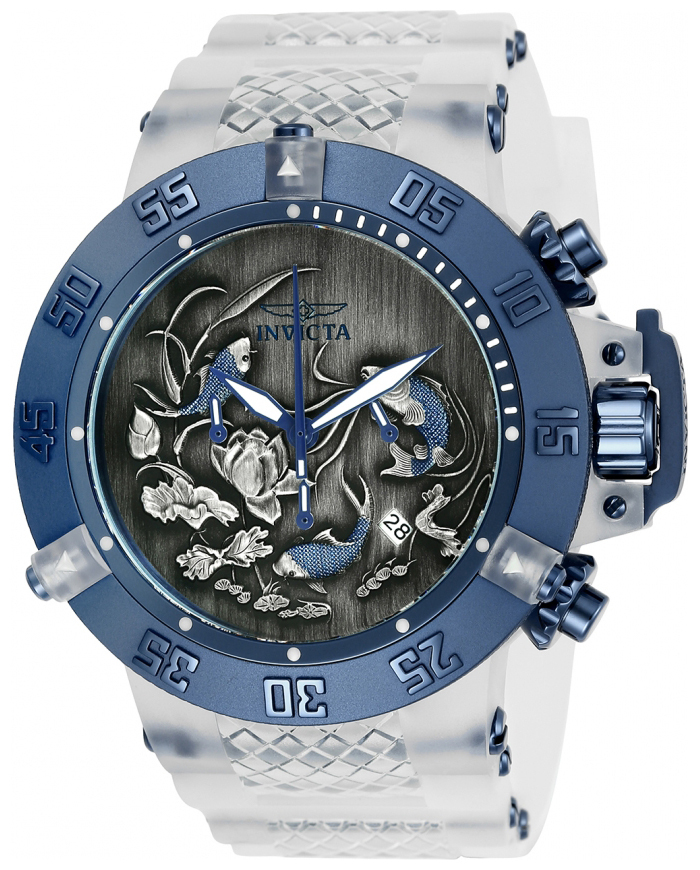 Invicta Subaqua Miesten kello 24358 Harmaa/Teräs Ø50 mm