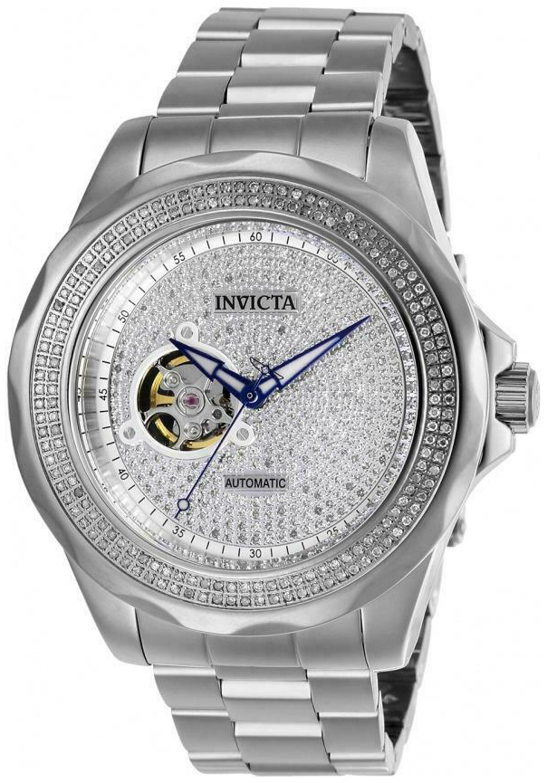 Invicta 99999 Miesten kello 27738 Timanteilla/Teräs Ø47 mm