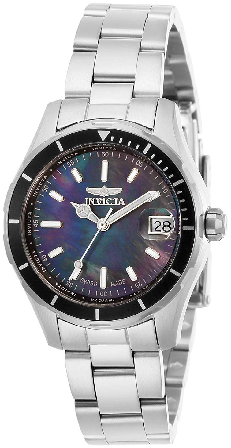 Invicta Pro Diver Naisten kello 28643 Musta/Teräs Ø34 mm