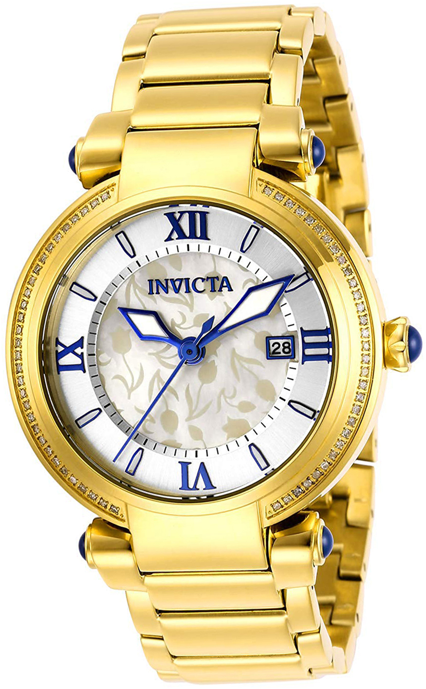 Invicta Angel Diamond Naisten kello 29876 Hopea/Kullansävytetty