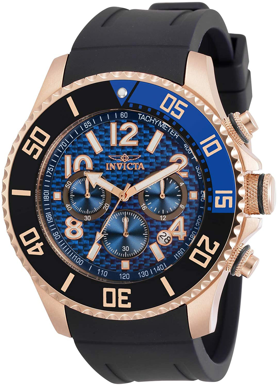 Invicta Miesten kello 30710 Pro Diver Sininen/Kumi Ø48 mm