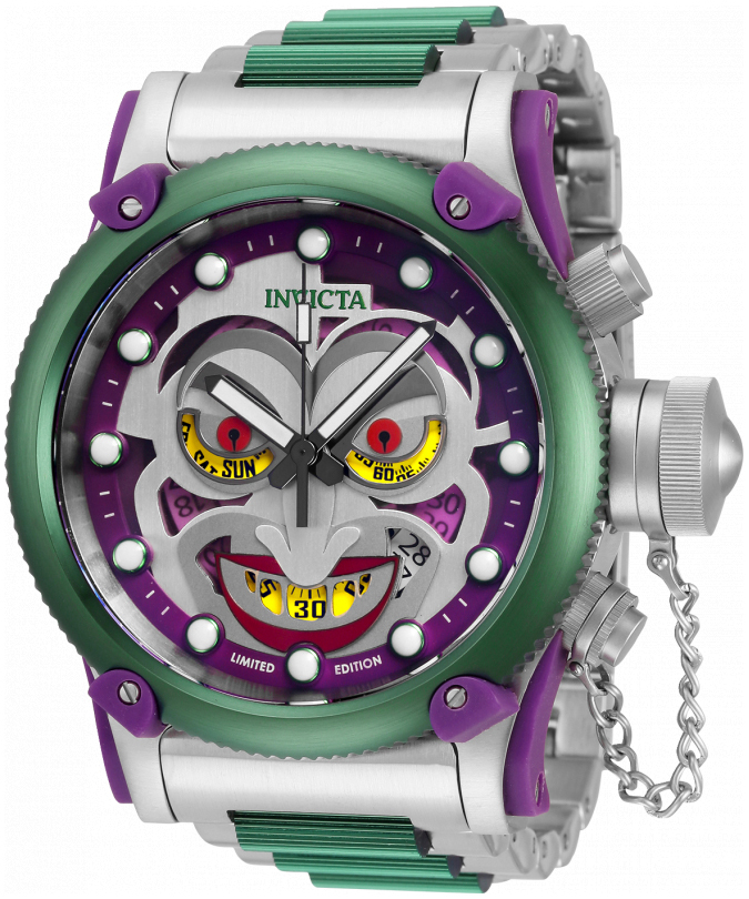 Invicta Dc Comics Miesten kello 34293 Monivärinen/Teräs Ø52 mm