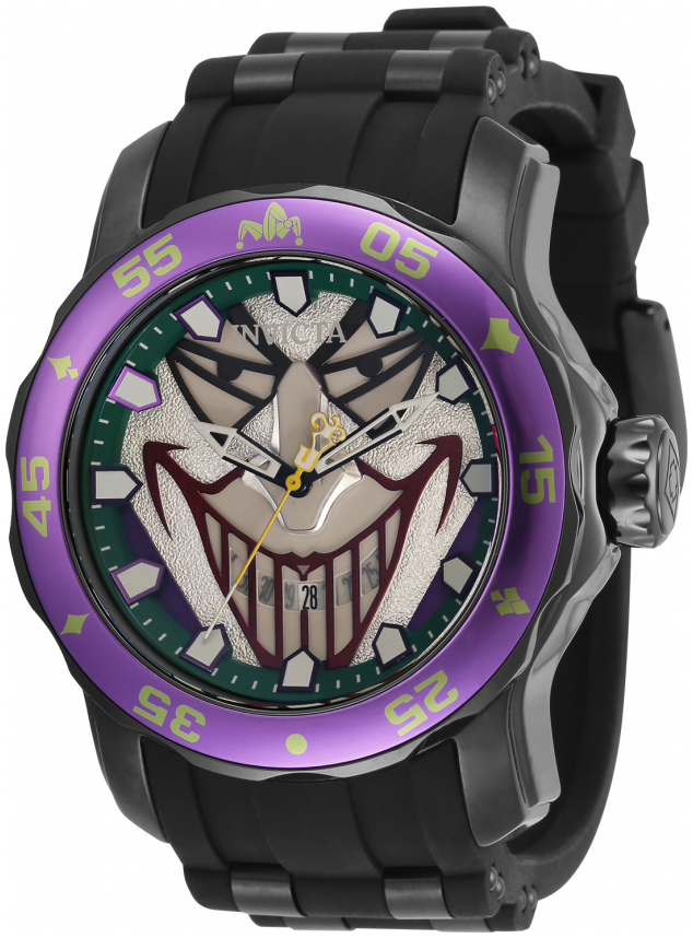 Invicta Dc Comics Miesten kello 35608 Valkoinen/Teräs Ø48 mm