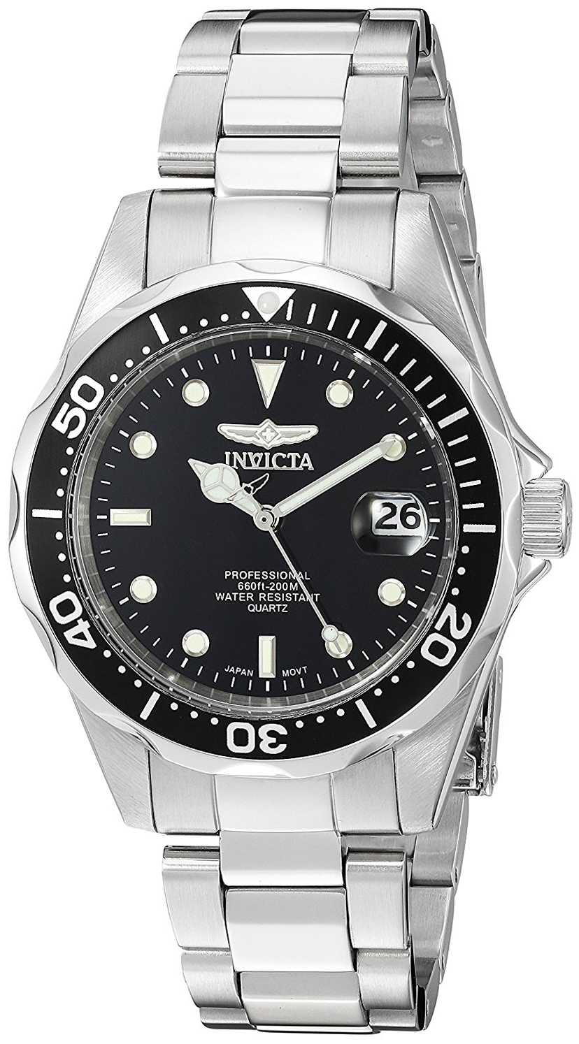 Invicta Miesten kello 8932 Pro Diver Mako Musta/Teräs Ø37.5 mm