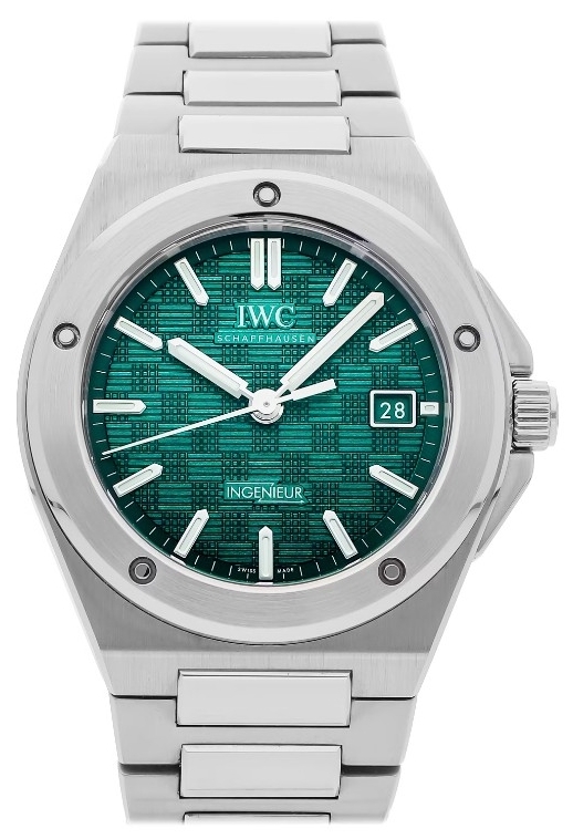 IWC Miesten kello IW328903 Ingenieur Automatic 40 Vihreä/Teräs Ø40