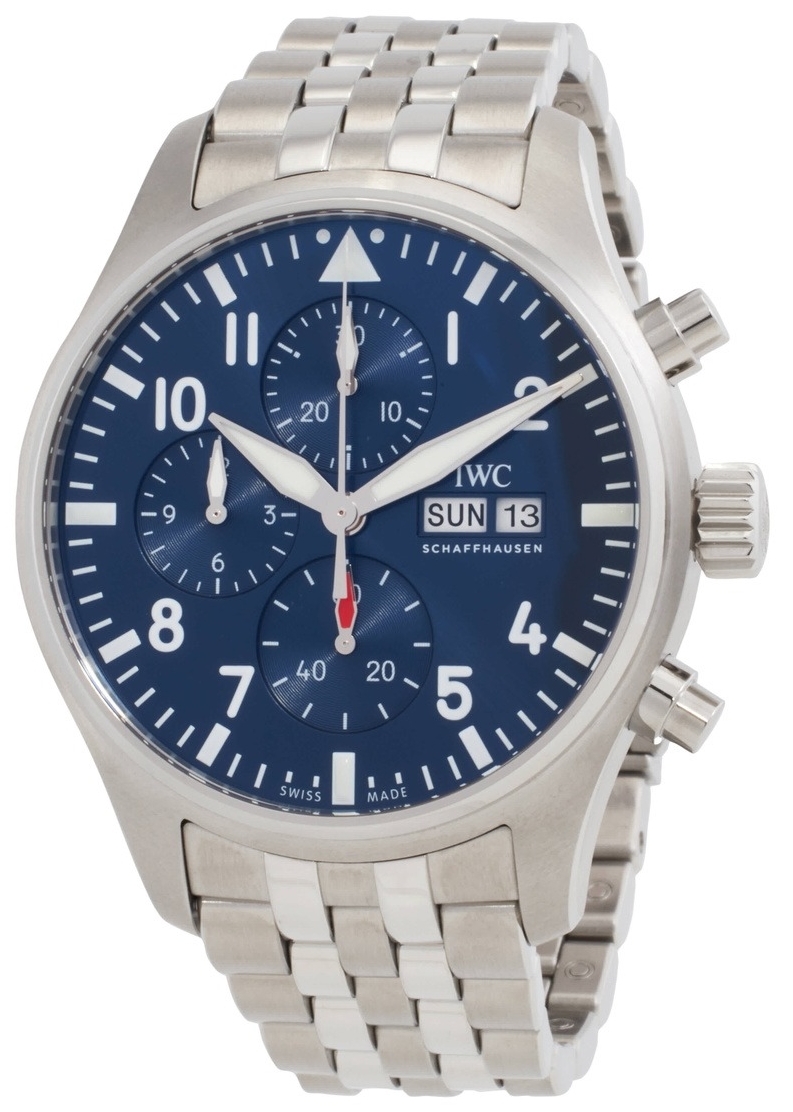 IWC Miesten kello IW378004 Aquatimer Sininen/Teräs Ø43 mm