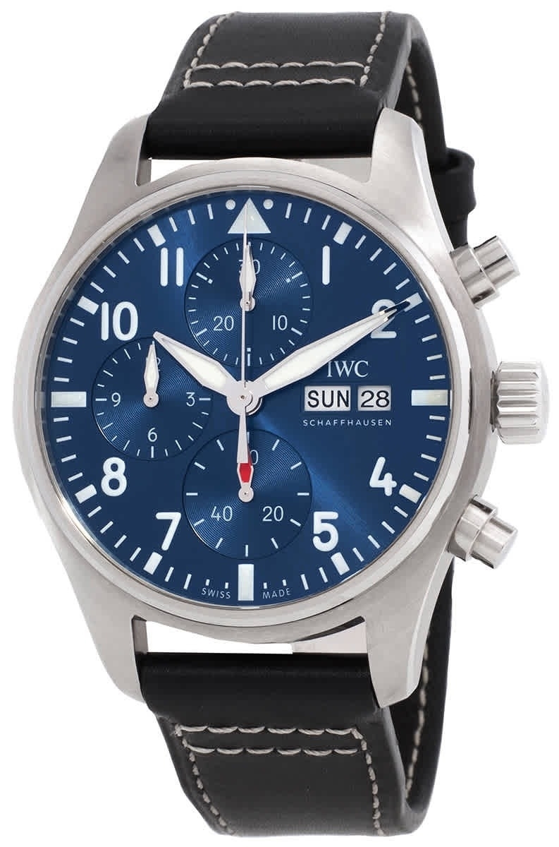 IWC Miesten kello IW388101 Pilots Sininen/Nahka Ø41 mm