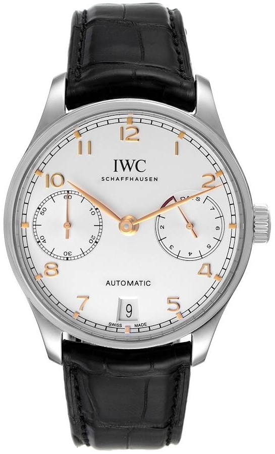 IWC Miesten kello IW500704 Portuguese Hopea/Nahka Ø42.3 mm