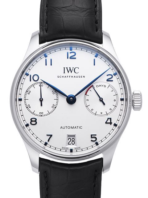 IWC Miesten kello IW500705 Portuguese Hopea/Nahka Ø42.3 mm