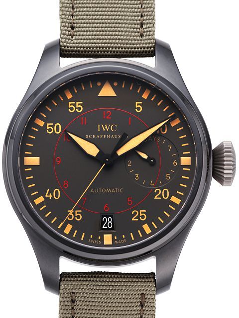 Pilots Classic IWC IW501902 Big Pilots Top Gun Miramar Harmaa/Tekstiili Ø48 mm