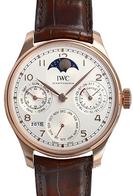 IWC Miesten kello IW503302 Portuguese Hopea/Nahka Ø44.2 mm