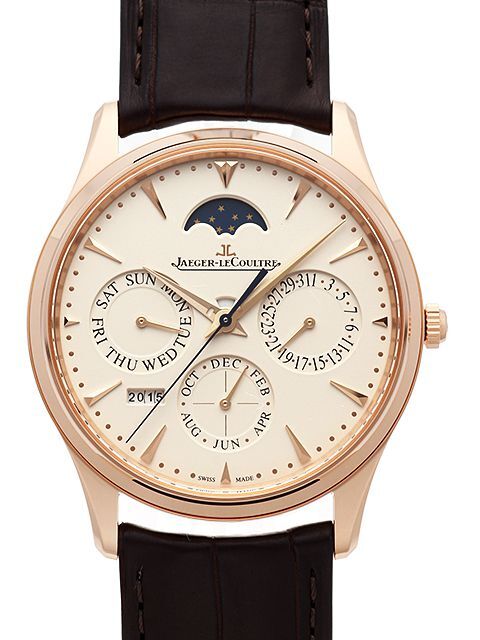 Jaeger LeCoultre 1302520 Master Ultra Thin Beige/Nahka Ø39 mm