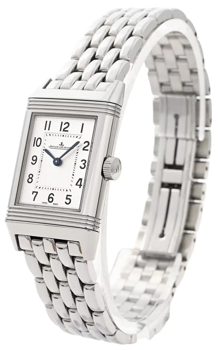 Jaeger LeCoultre Naisten kello 2548140 Reverso Classic Hopea/Teräs