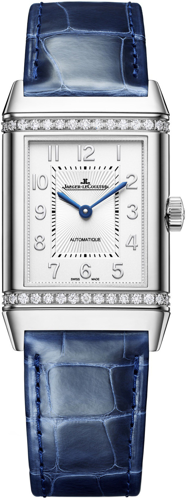 Jaeger LeCoultre Naisten kello 2578480 Reverso Classic Hopea/Nahka