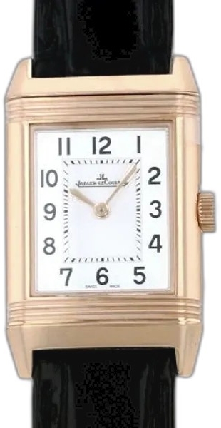 Jaeger LeCoultre Naisten kello 2602540 Reverso Classic Hopea/Nahka