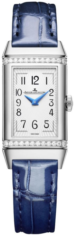 Jaeger LeCoultre Naisten kello 3348420 Reverso Hopea/Nahka