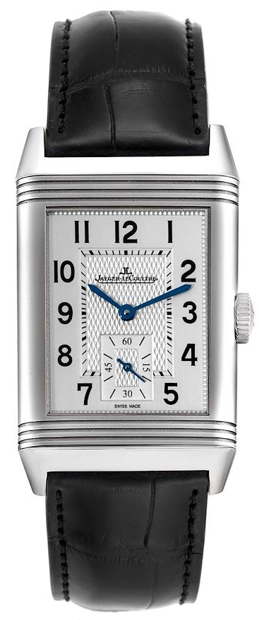 Jaeger LeCoultre Miesten kello 3858520 Reverso Classic Hopea/Nahka