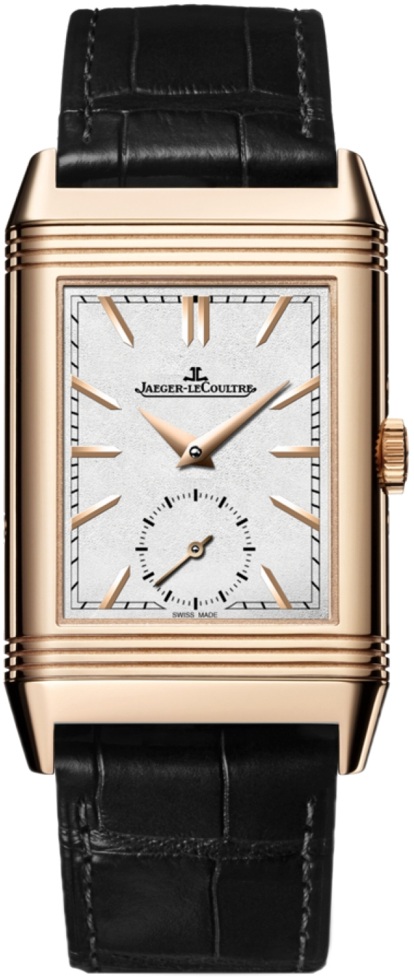 Jaeger LeCoultre Miesten kello 3902420 Reverso Tribute Hopea/Nahka