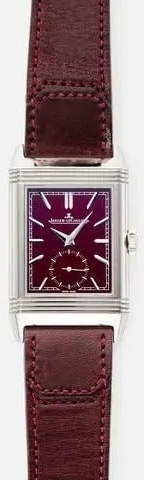 Jaeger LeCoultre Miesten kello 397846J Reverso Punainen/Nahka