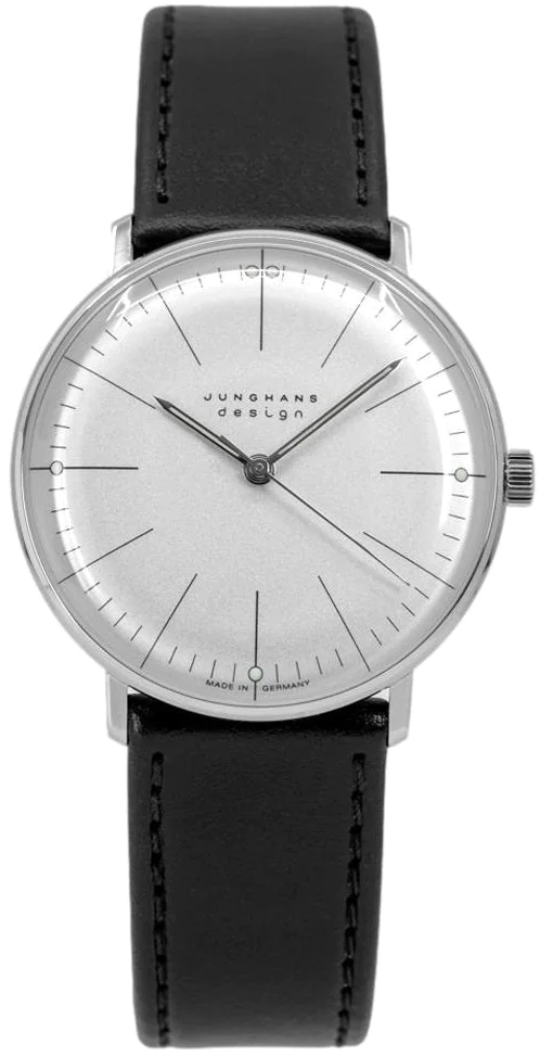 Junghans Naisten kello 27/3700.02 Max Bill Hopea/Nahka Ø34 mm