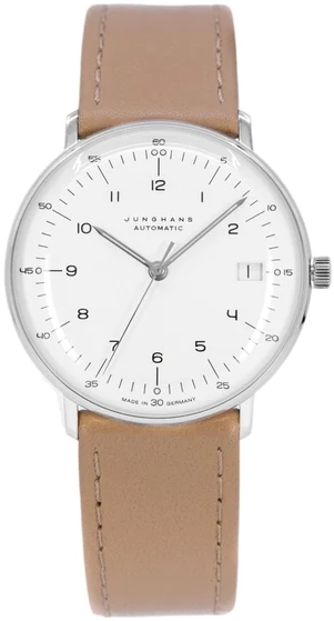 Junghans Naisten kello 27/4107.02 Max Bill Hopea/Nahka Ø34 mm