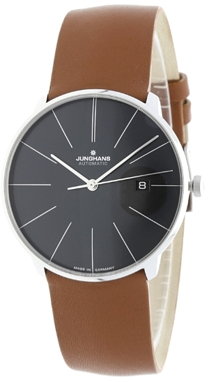 Junghans Miesten kello 27/4154.00 Meister Musta/Nahka Ø39.5 mm