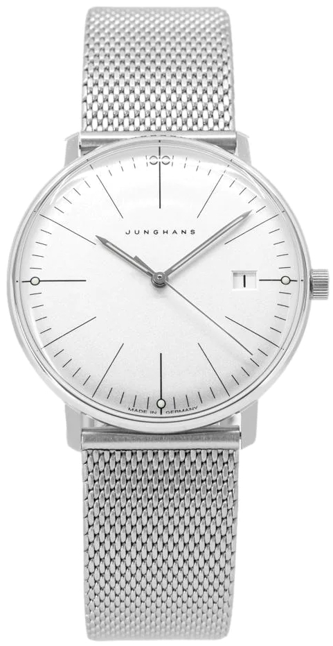 Junghans Naisten kello 47/4250.46 Max Bill Hopea/Teräs Ø32 mm