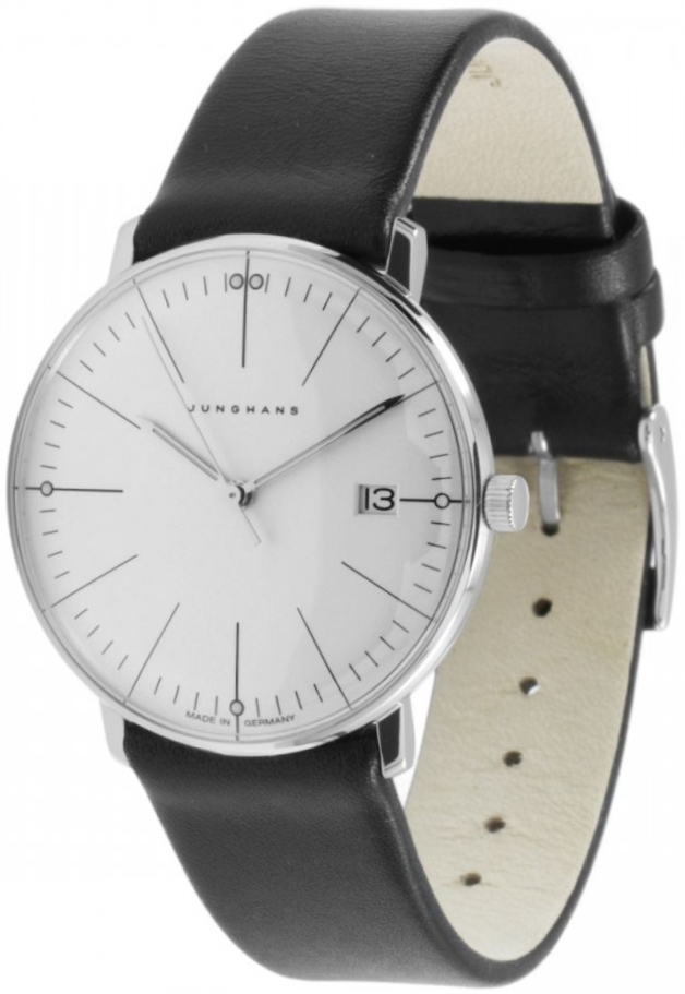 Junghans Naisten kello 47/4251.02 Max Bill Hopea/Nahka Ø32 mm