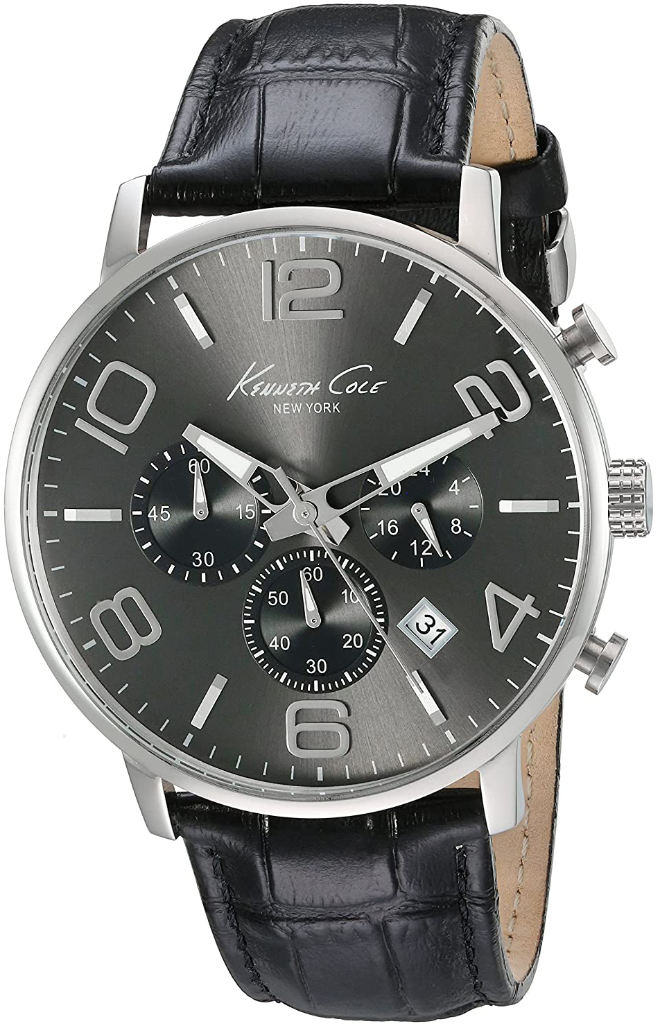 Kenneth Cole Miesten kello KC8007 Harmaa/Teräs Ø42 mm