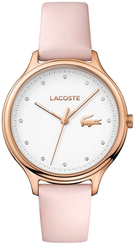 Lacoste 99999 Naisten kello 2001087 Valkoinen/Nahka Ø38 mm