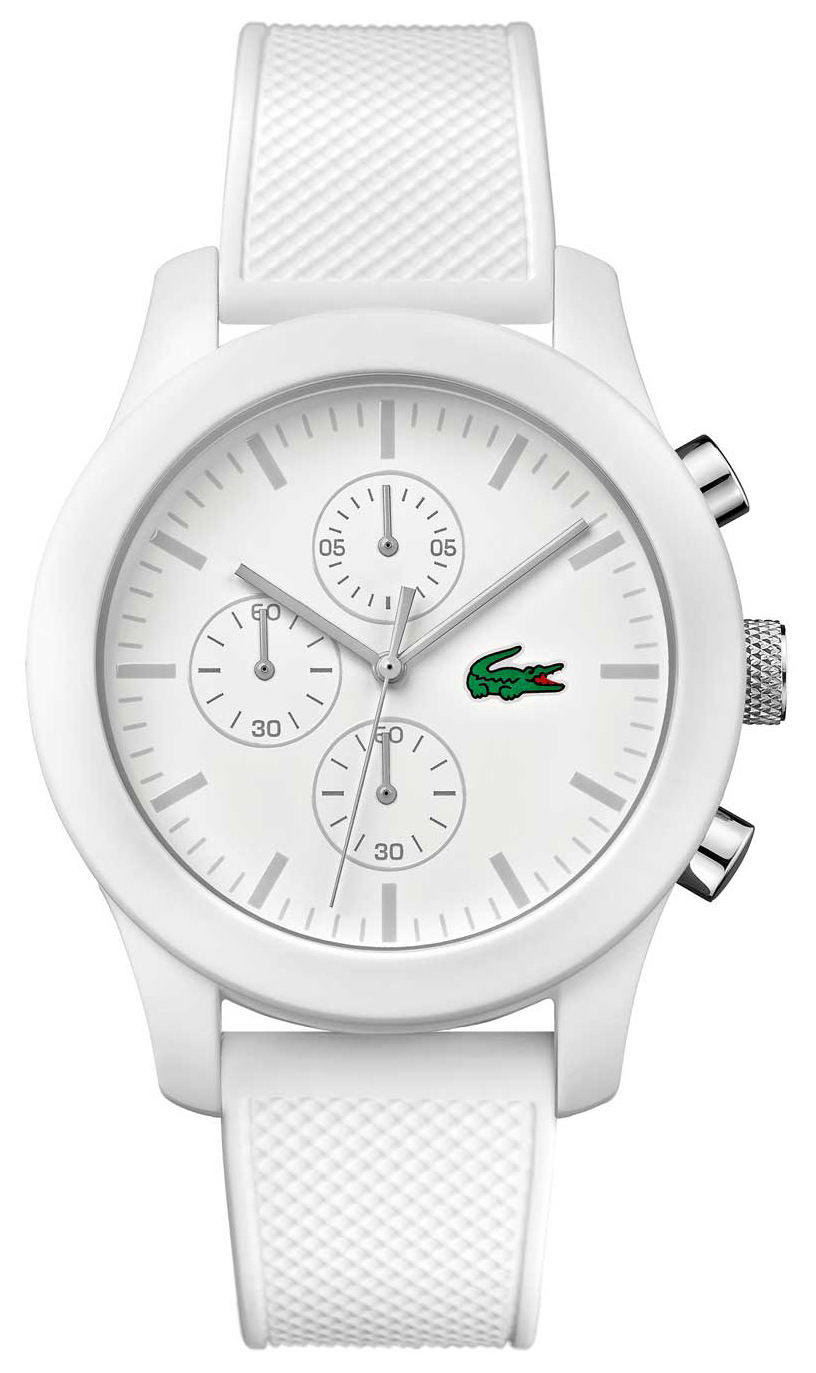 Lacoste 12.12 2010823 Valkoinen/Kumi Ø44 mm