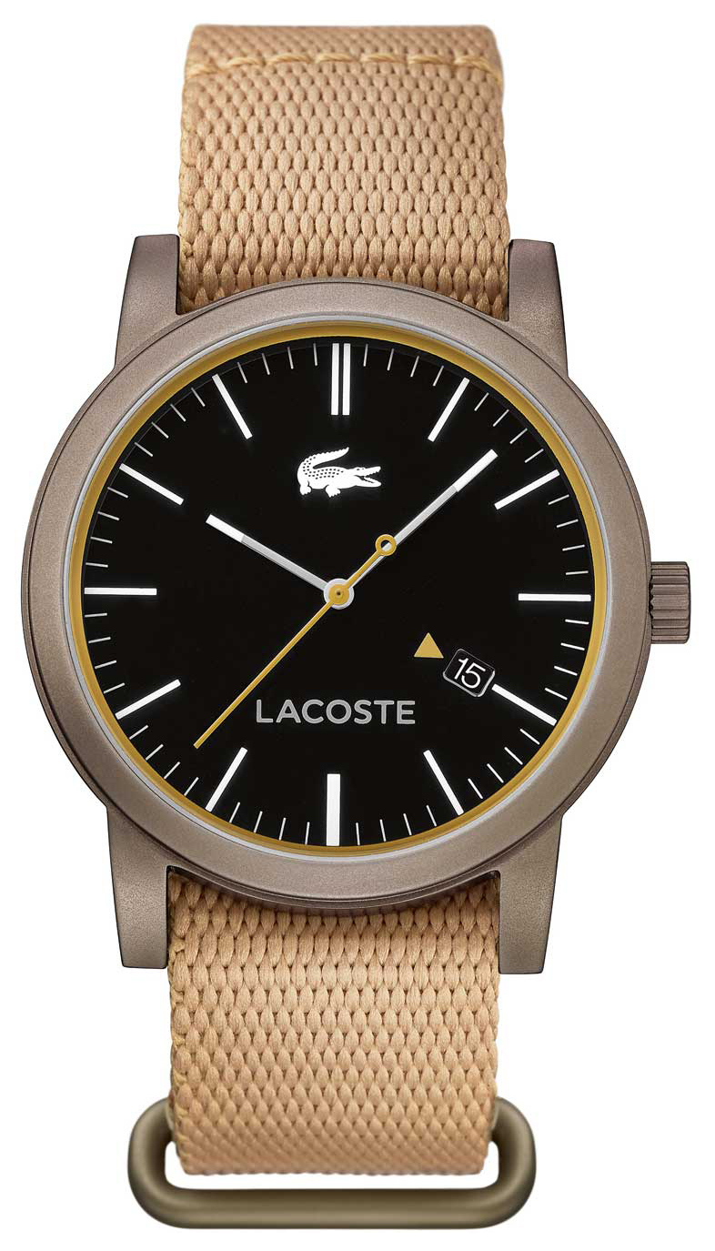 Lacoste Metro Miesten kello 2010838 Musta/Nahka Ø42 mm