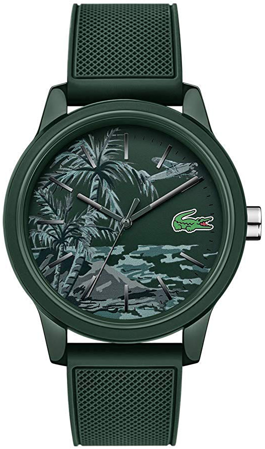 Lacoste 12.12 Miesten kello 2011023 Vihreä/Kumi Ø42 mm