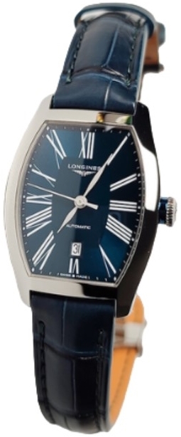 Longines Naisten kello L2.142.4.60.2 Evidenza Vihreä/Nahka